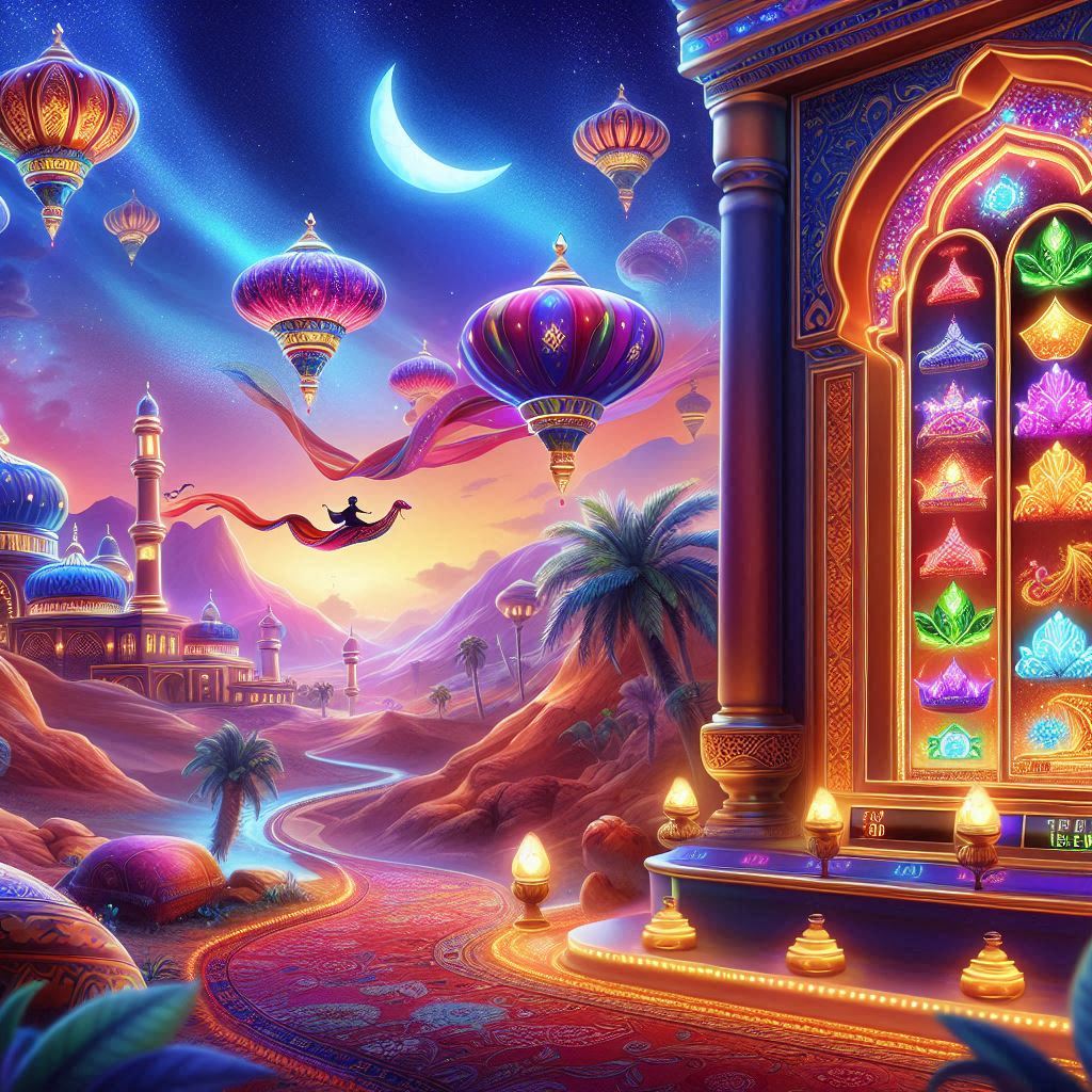 Arabian nights jackpot peli tarjoaa itämaista mystiikkaa